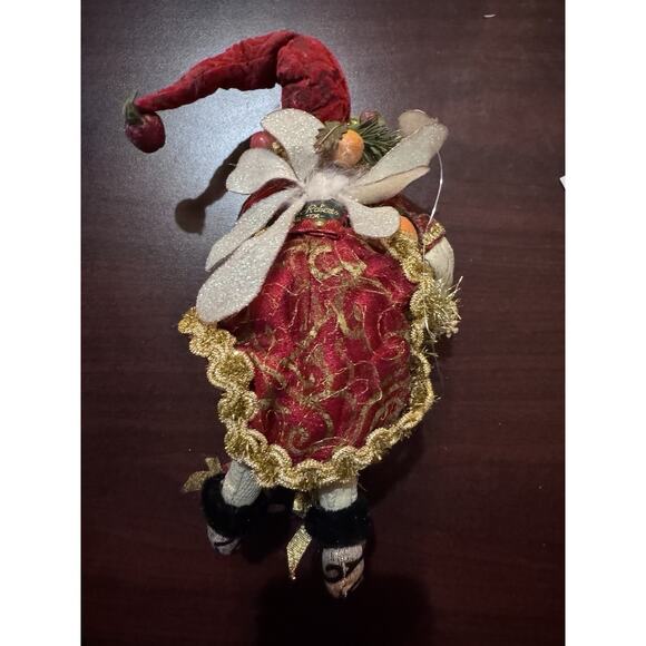 Mark Roberts Fairy Christmas Eve Santa Doll - Picture 7 of 11